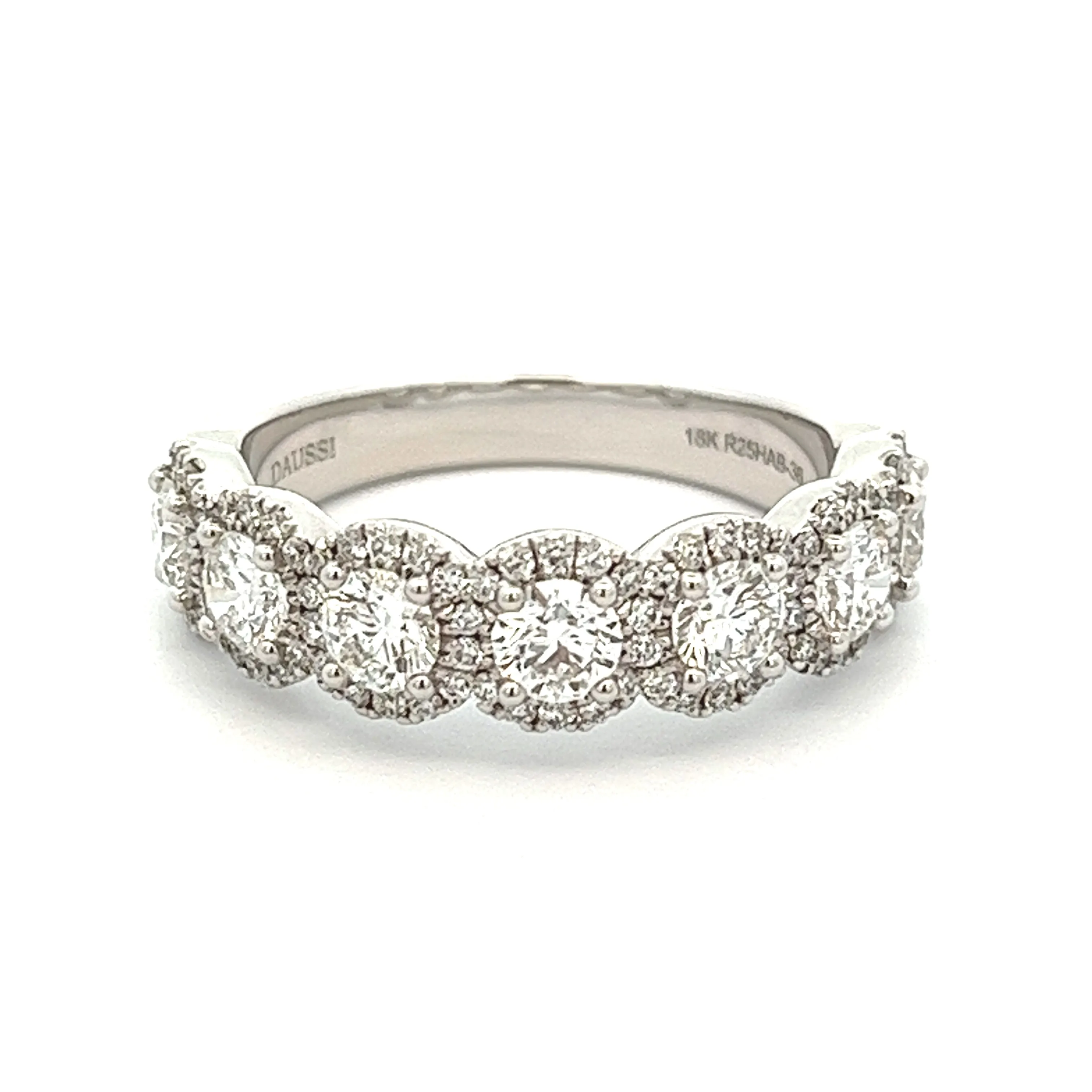 1.45ct 7 Stone Diamond Band