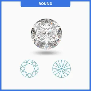 1.70CT K-L/SI3-I1 Round Cut Diamond MDL#D9027-16