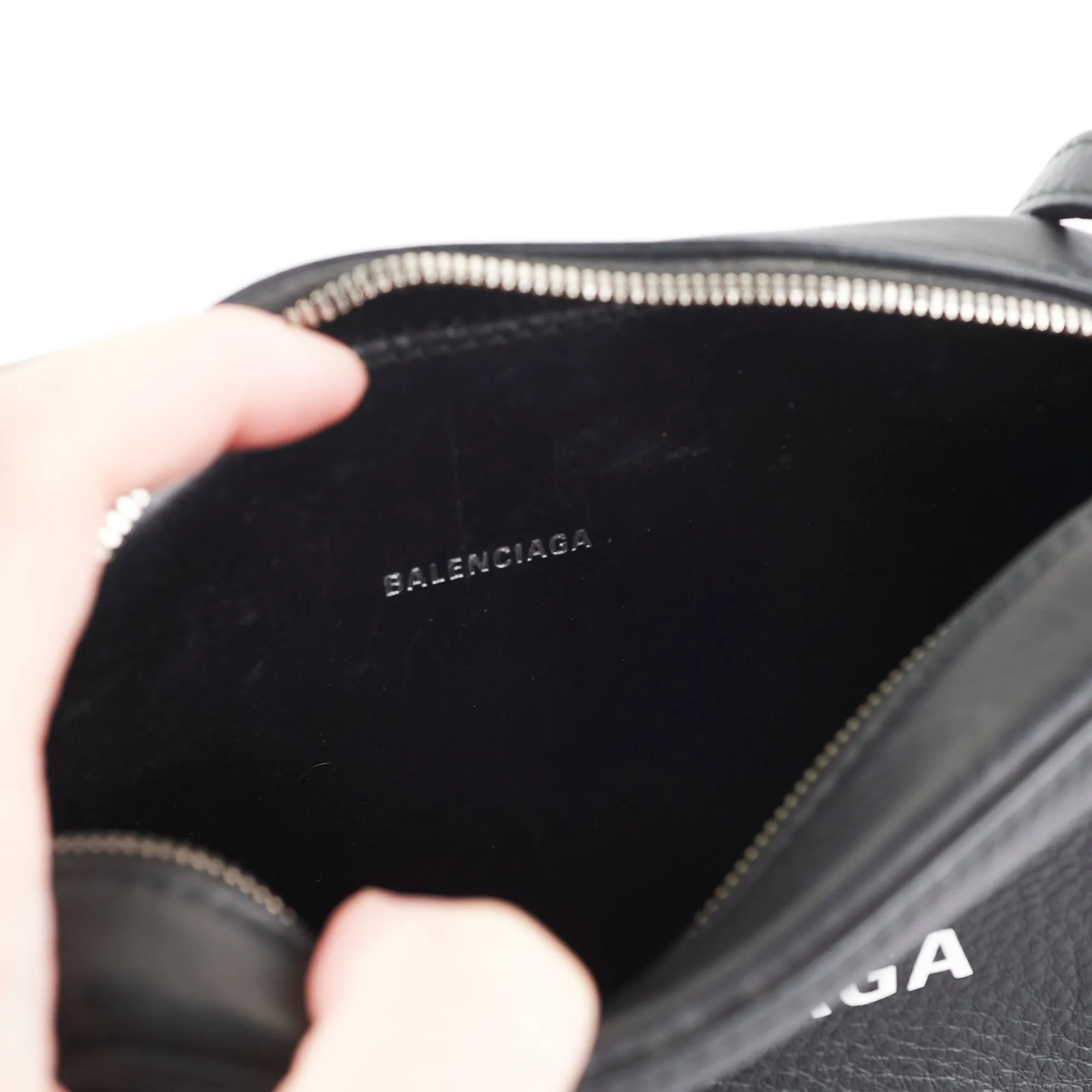 Balenciaga Everyday Camera Black Crossbody Bag