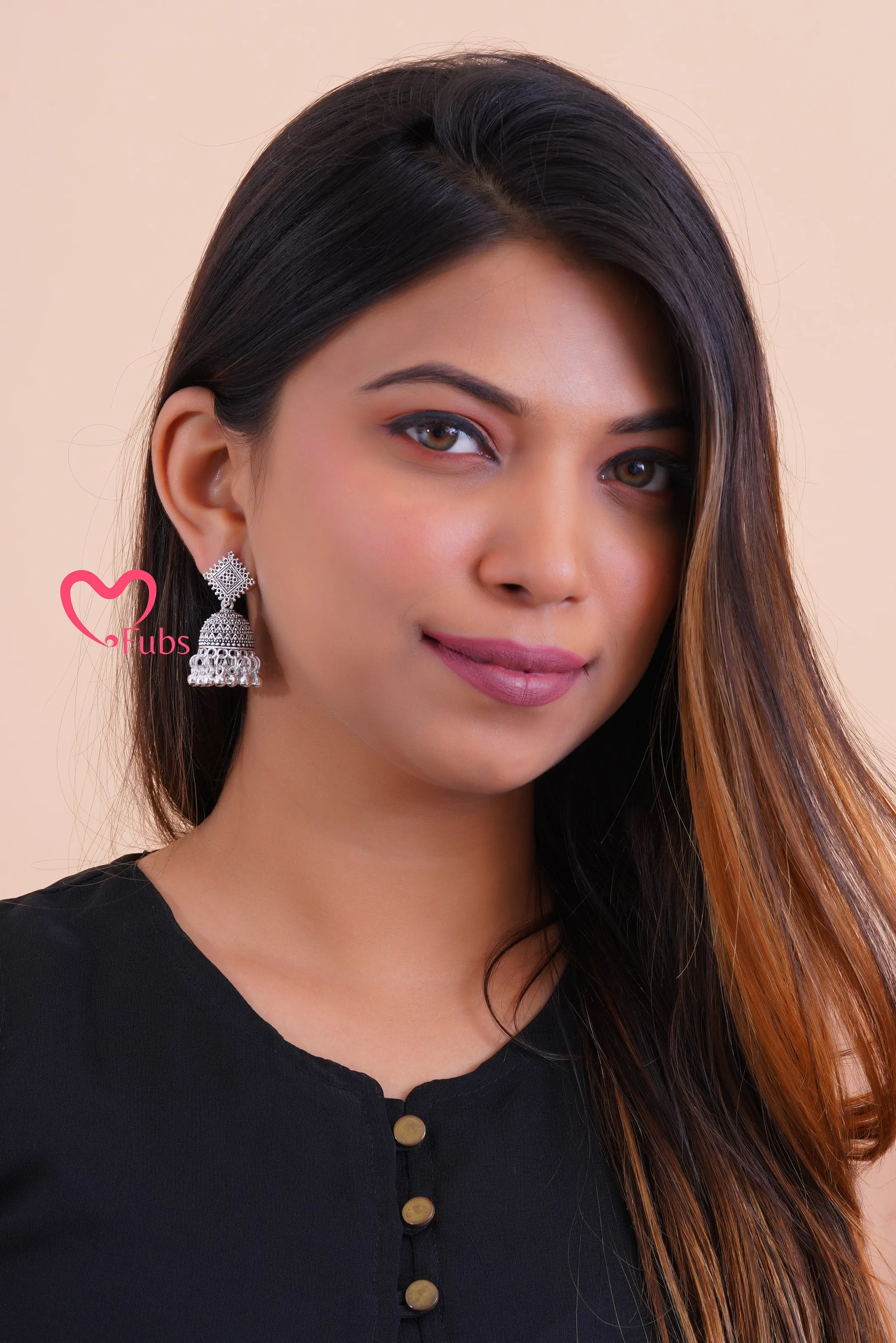 Beautiful Square Charm Jhumkas