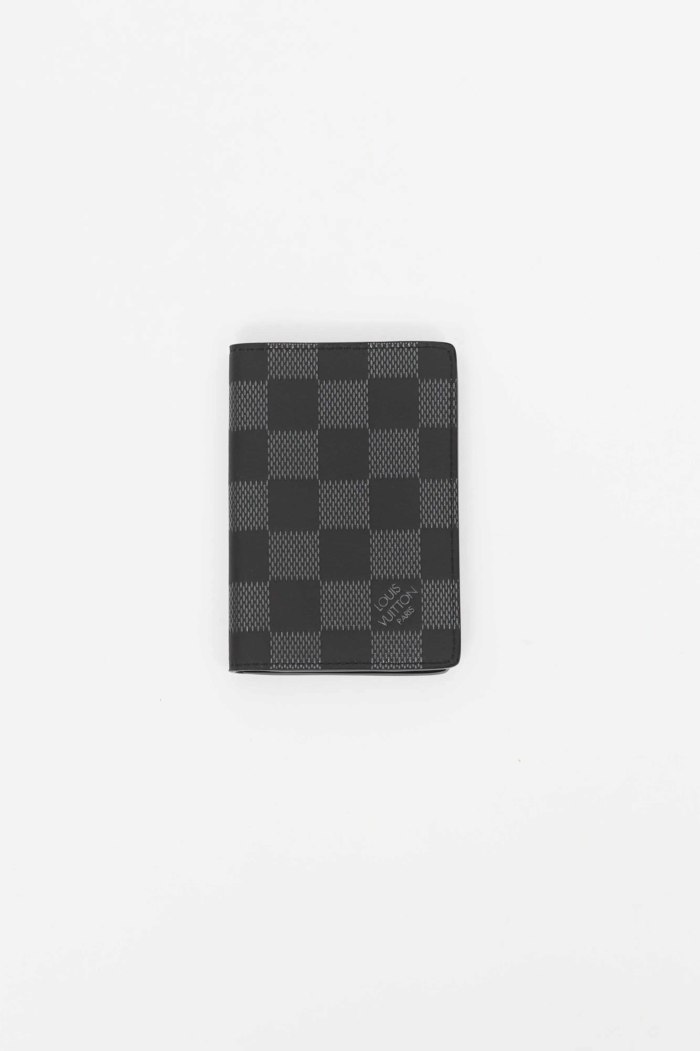 Black & Grey Damier Graphite Pocket Organizer