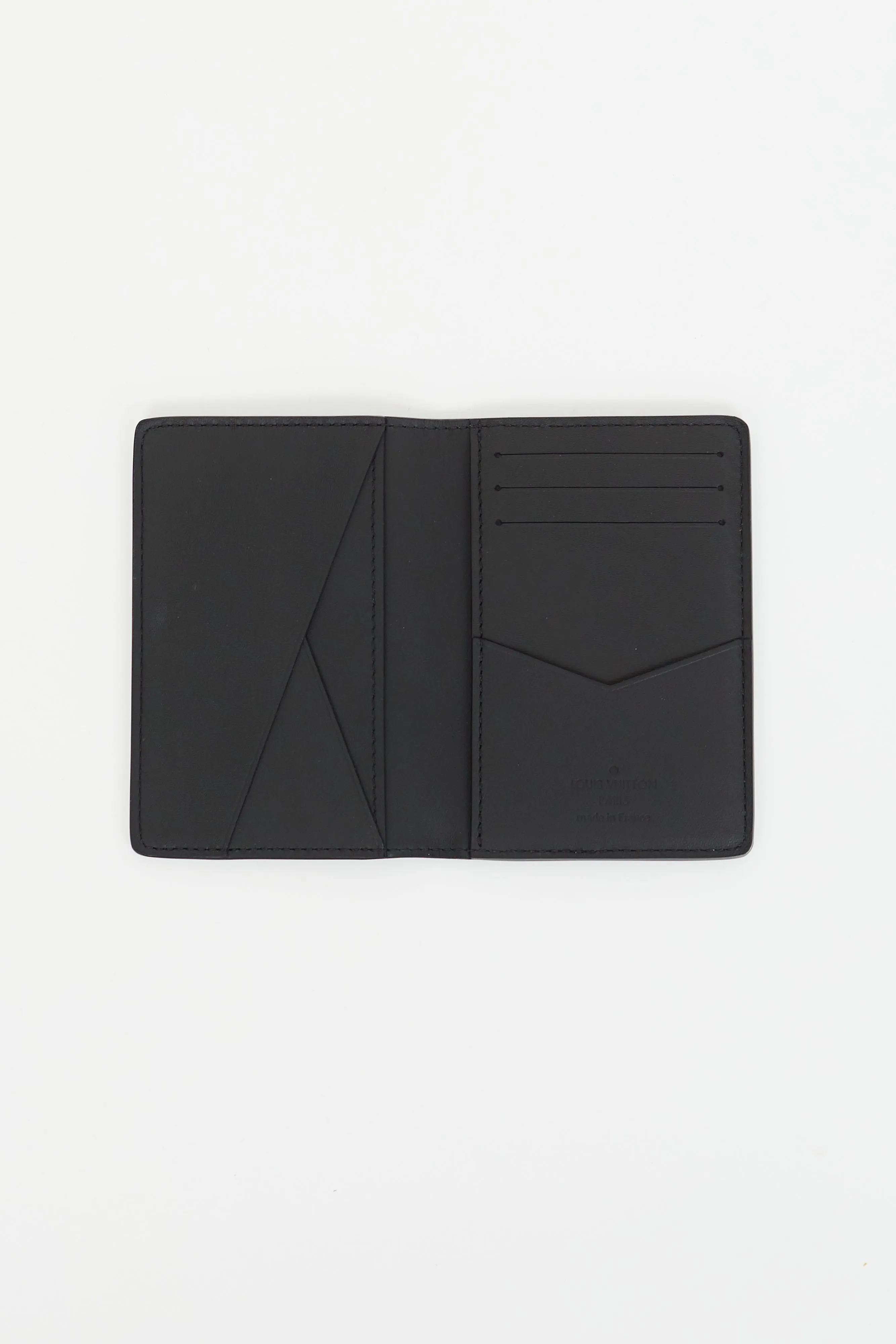 Black & Grey Damier Graphite Pocket Organizer