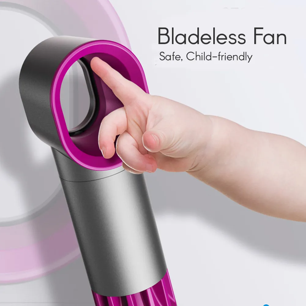 Bladeless USB Fan with Led Light