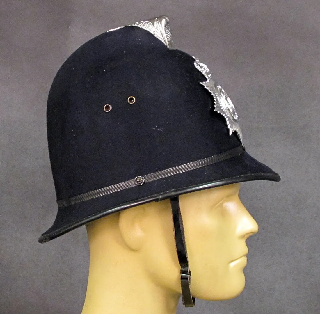 British Bobby Police Comb Pattern Helmet: County Warwickshire