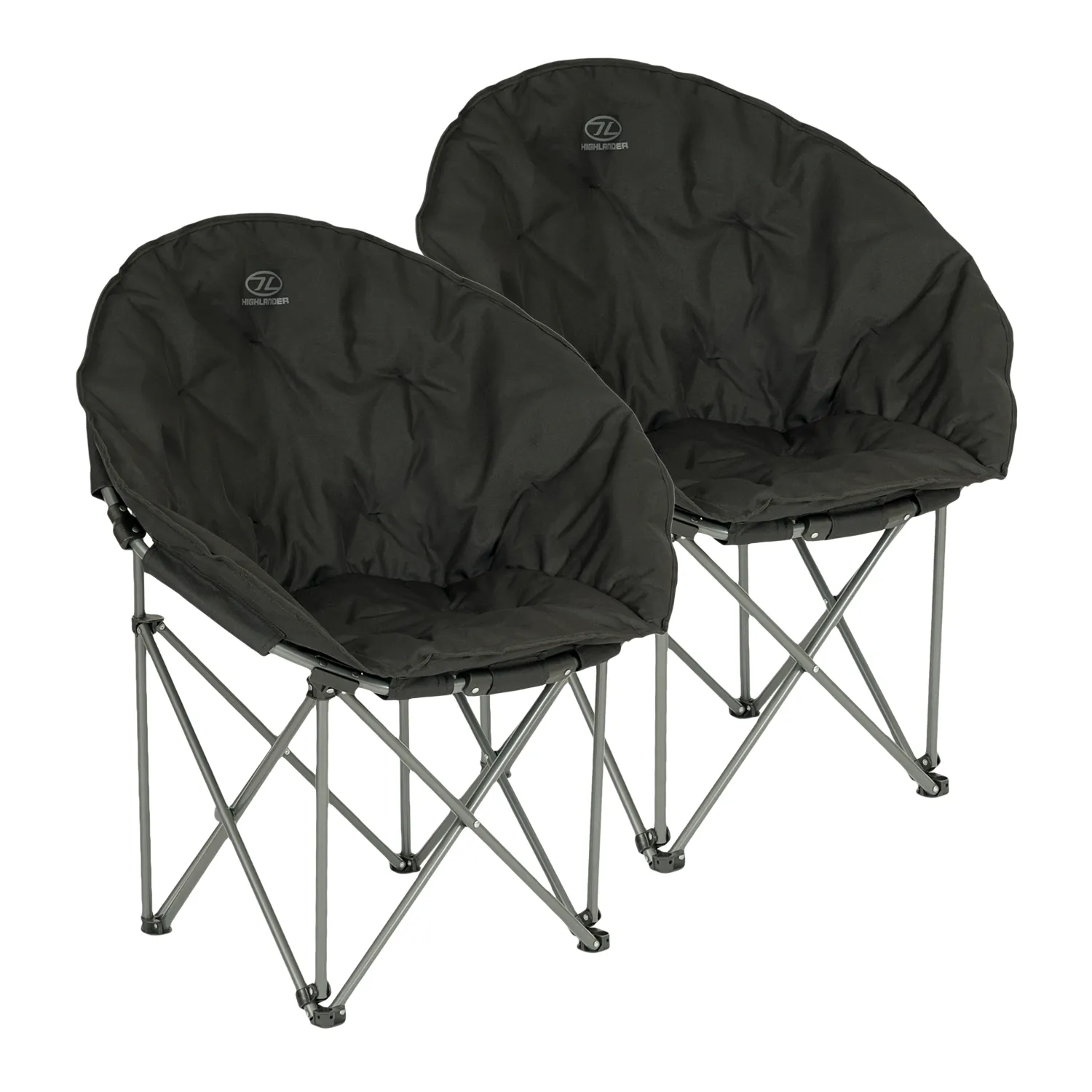 Camping Moon Chairs, Two Pack