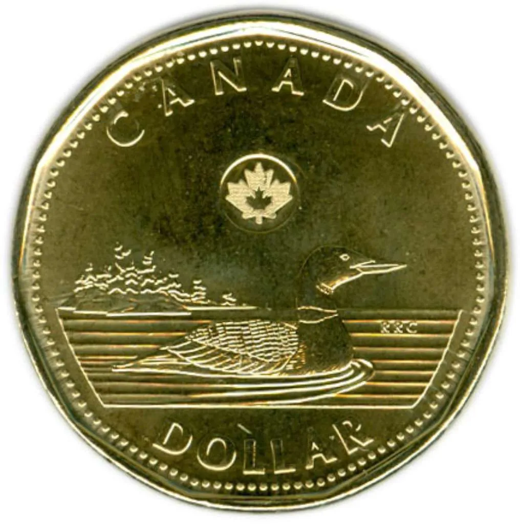 Canada Nickel 2015 $1 (Elizabeth II) 6.27gr .915