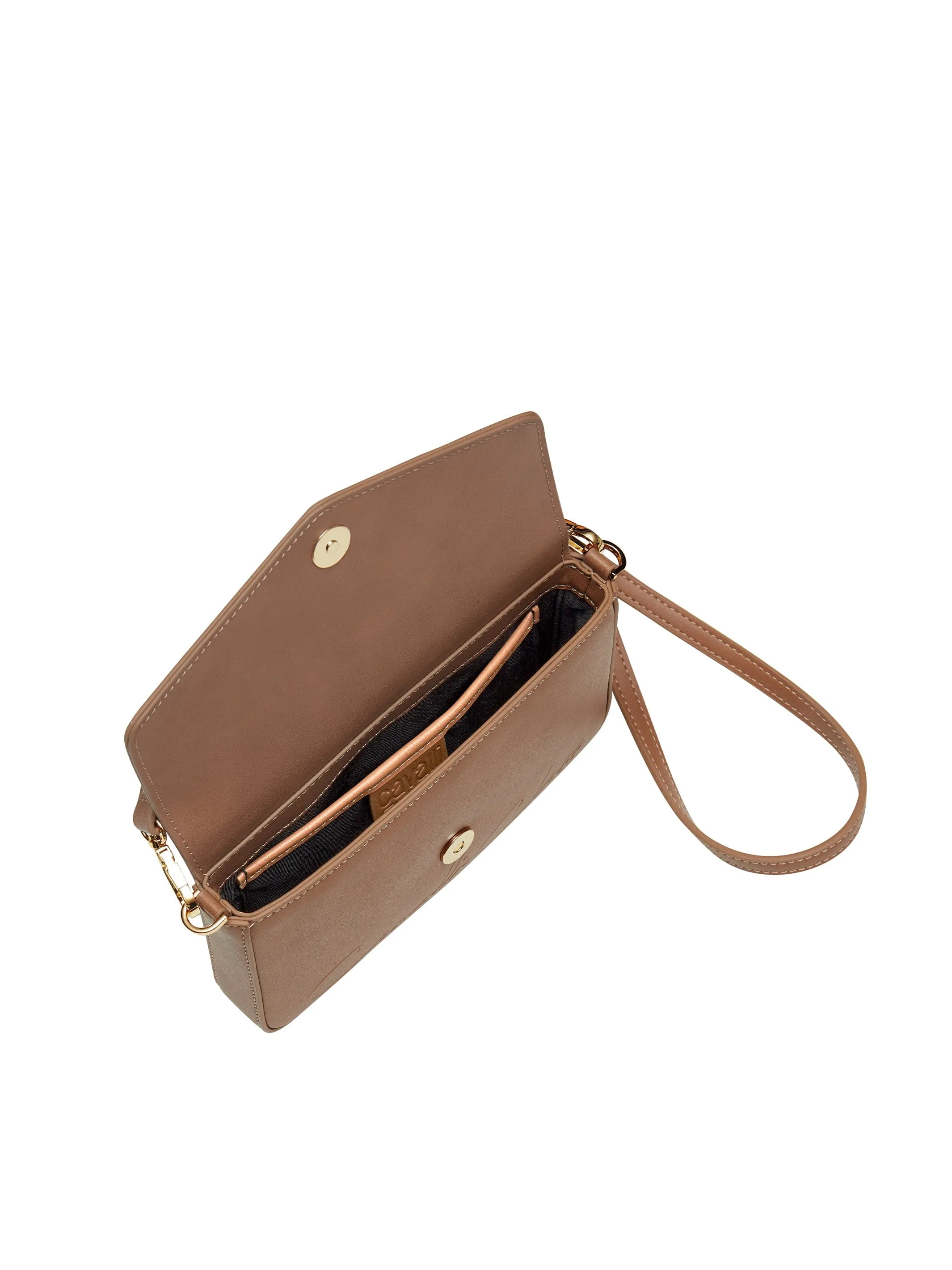 Cavalli Class MESSINA Camel Small Envelope Crossbody bag