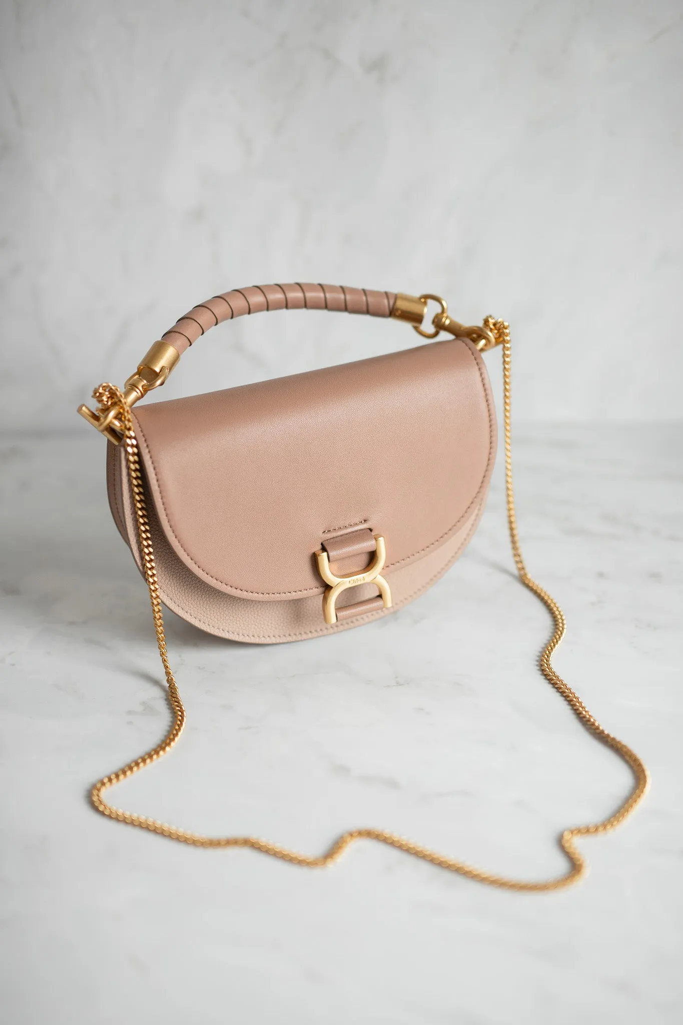 CHLOÉ MARCIE CHAIN FLAP BAG