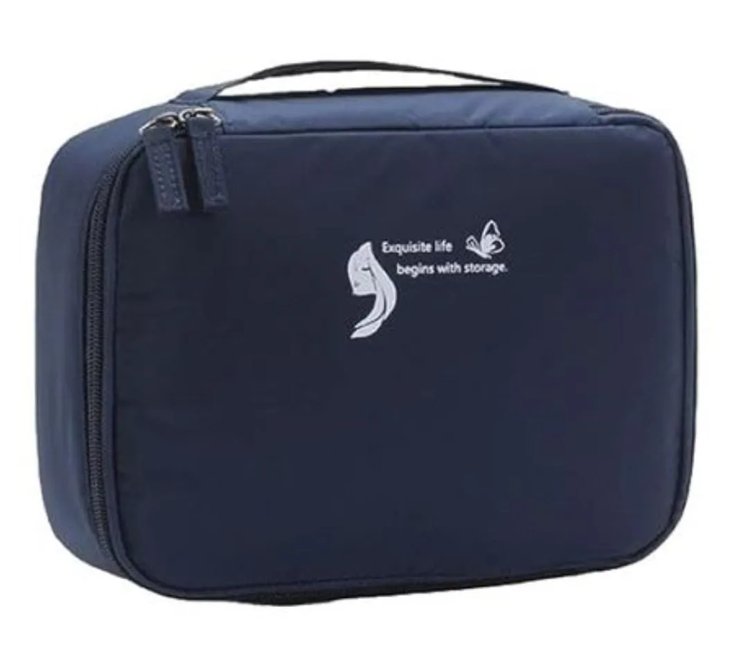 Cosmetic Organizer Bag with Pouch, Makeup Pouch for Home and Travel 435177                              -=-