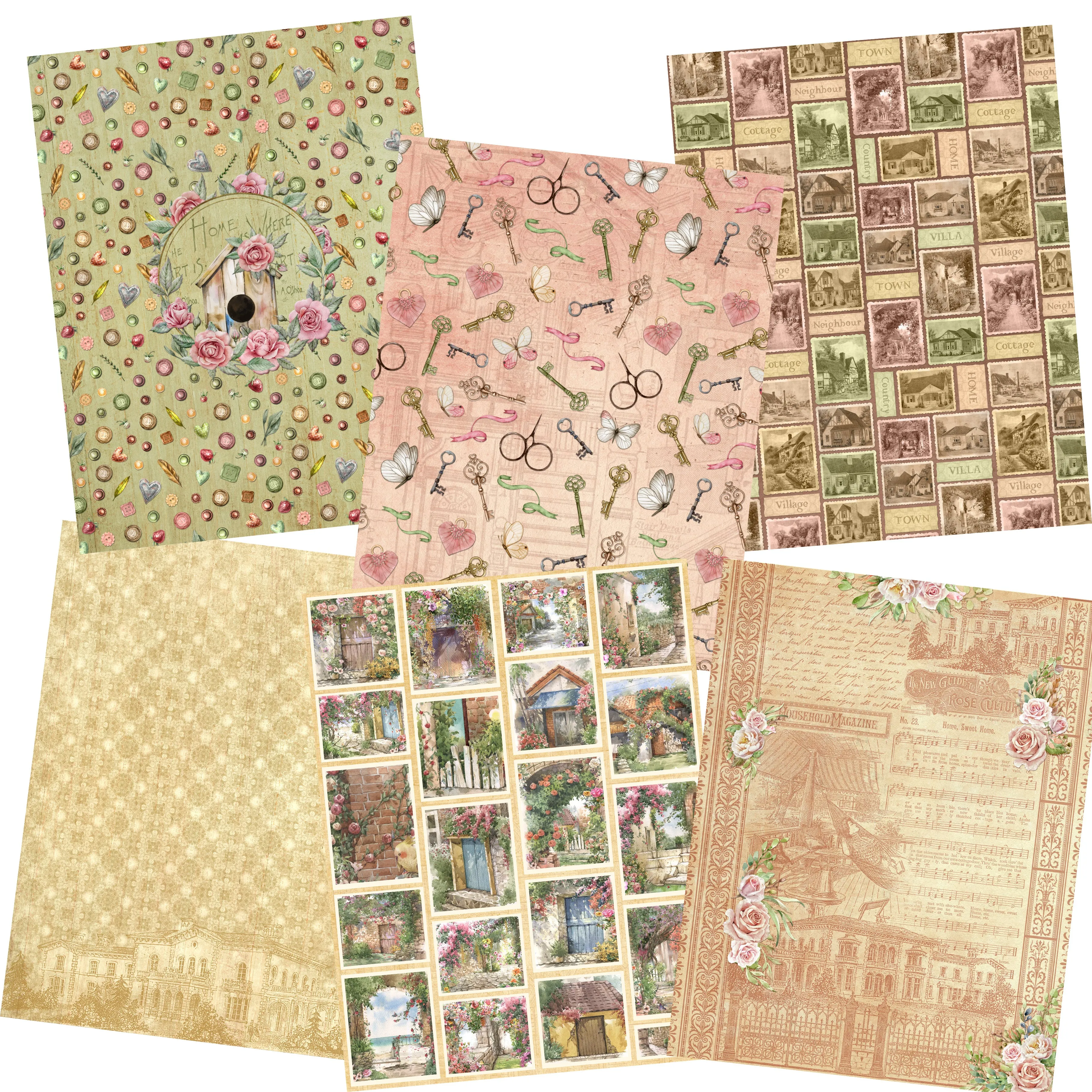 Cozy Cottage Paper Pack - 7512