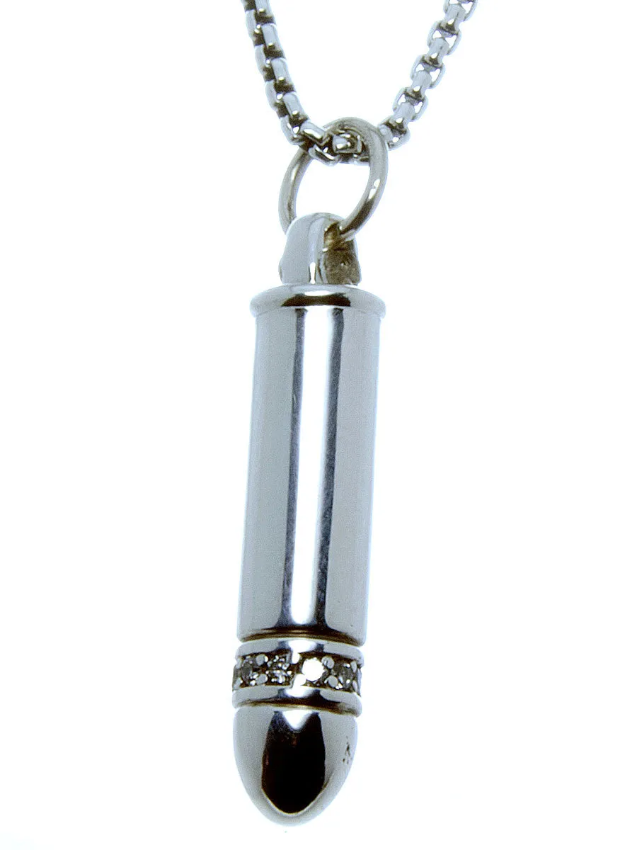 David Yurman Diamond Bullet Charm & Chain