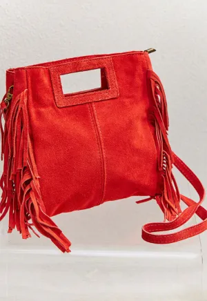 Debbie Katz - Crissy Fringe Bag Orange