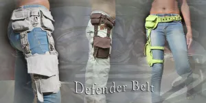 Defender Belt - multi pockets & leg Bag