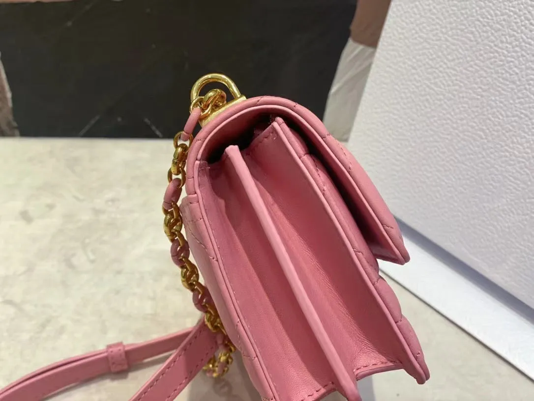 DR359 Miss Caro Mini Bag / 7 x 4.5 x 2 inches / HIGHEST QUALITY VERSION