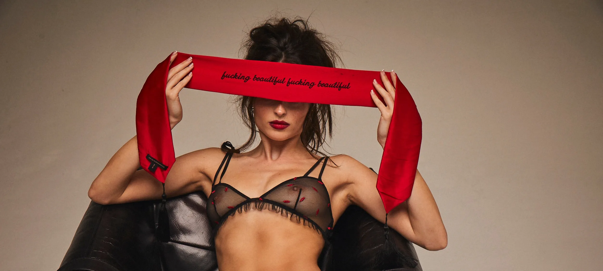 FUCKING BEAUTIFUL BLINDFOLD