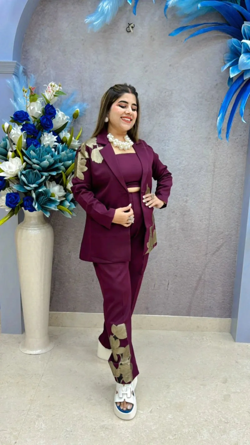 Gorgeous Three Piece Blazer Set GGR480