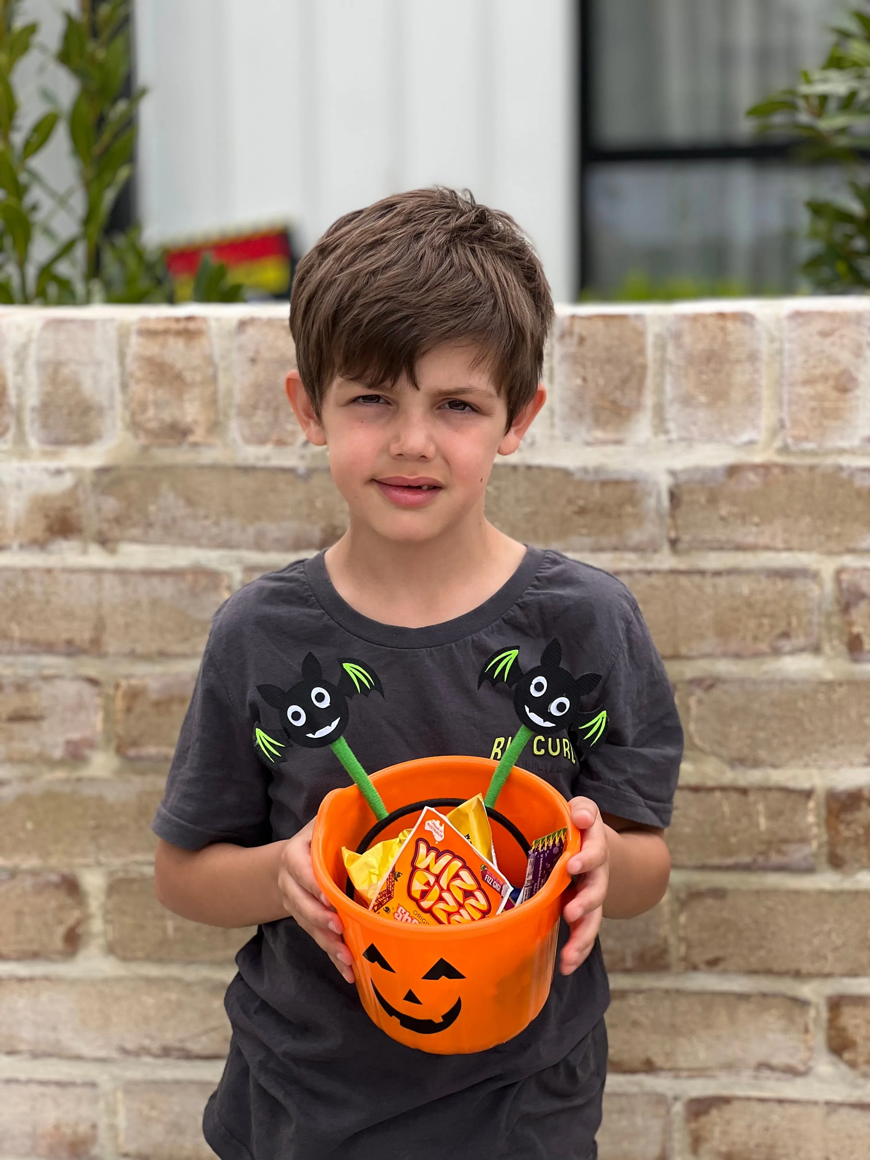 Halloween Trick or Treat Gift Bucket - includes personalised name!
