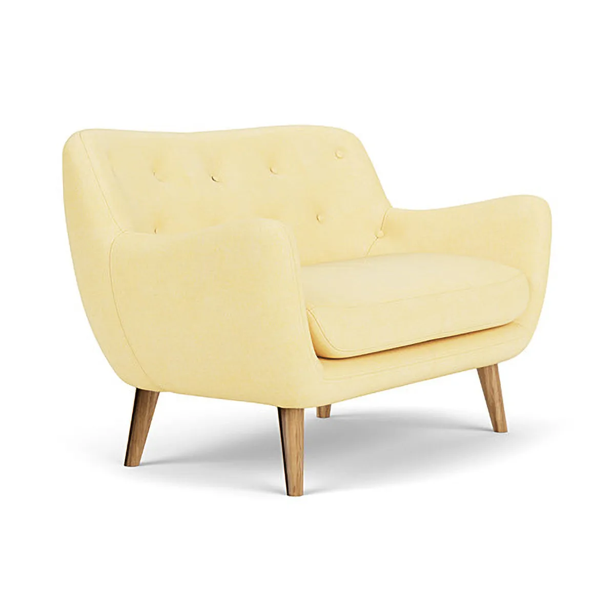 Herman Fabric 2 Seater Sofa