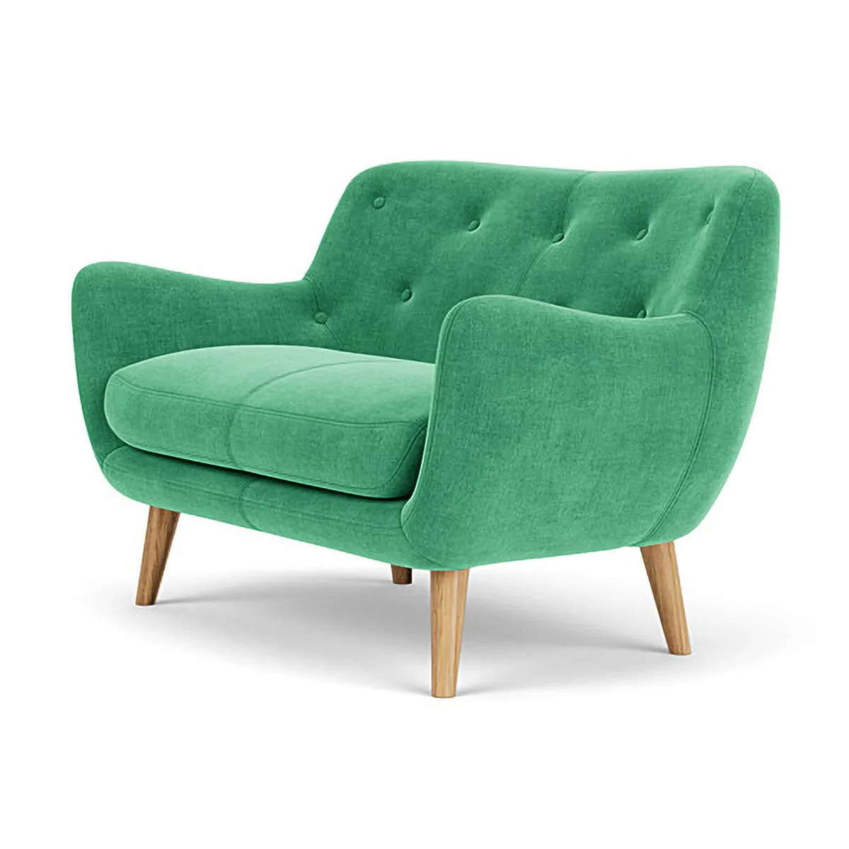 Herman Fabric 2 Seater Sofa