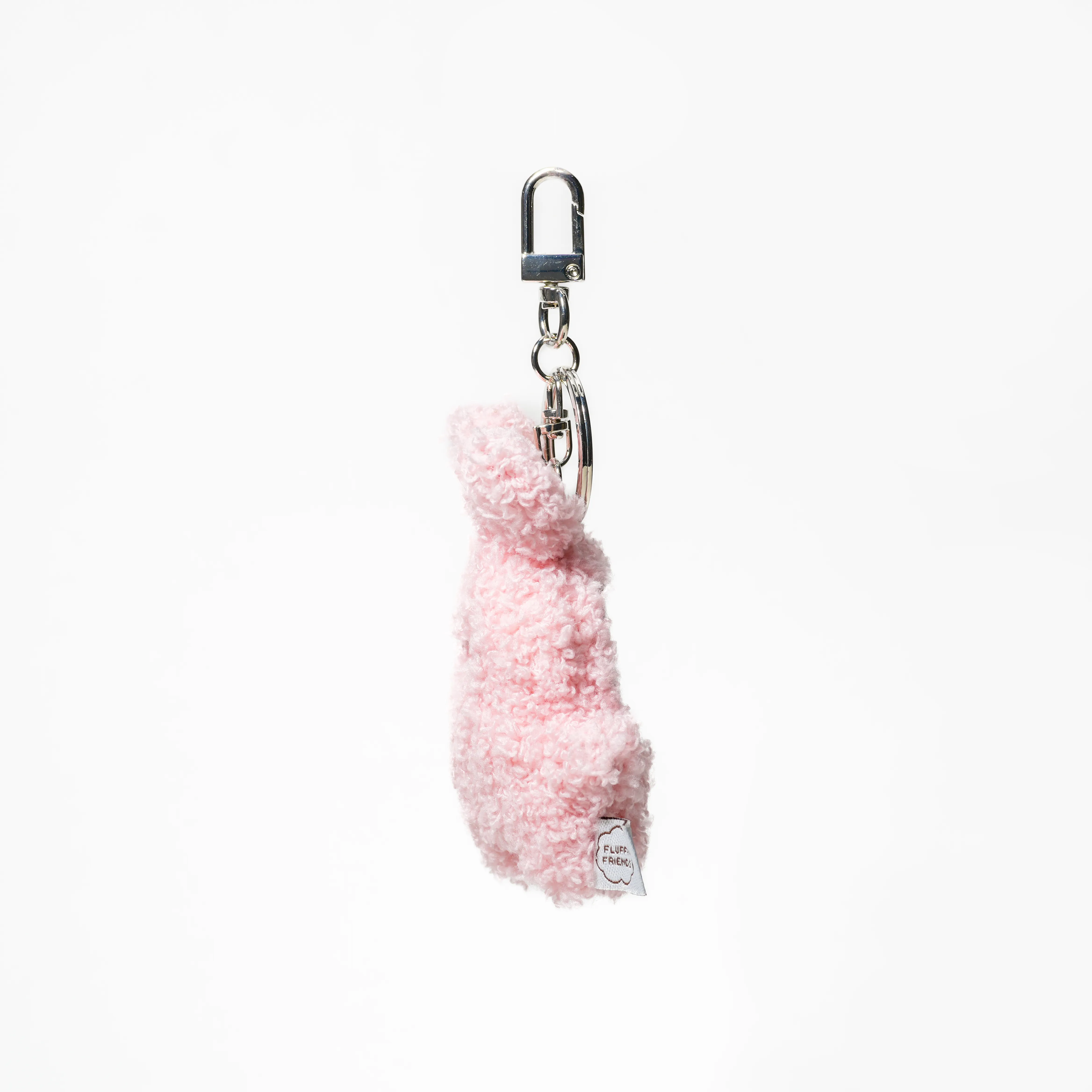 ID Photo Keyring Fluffy Rabbit