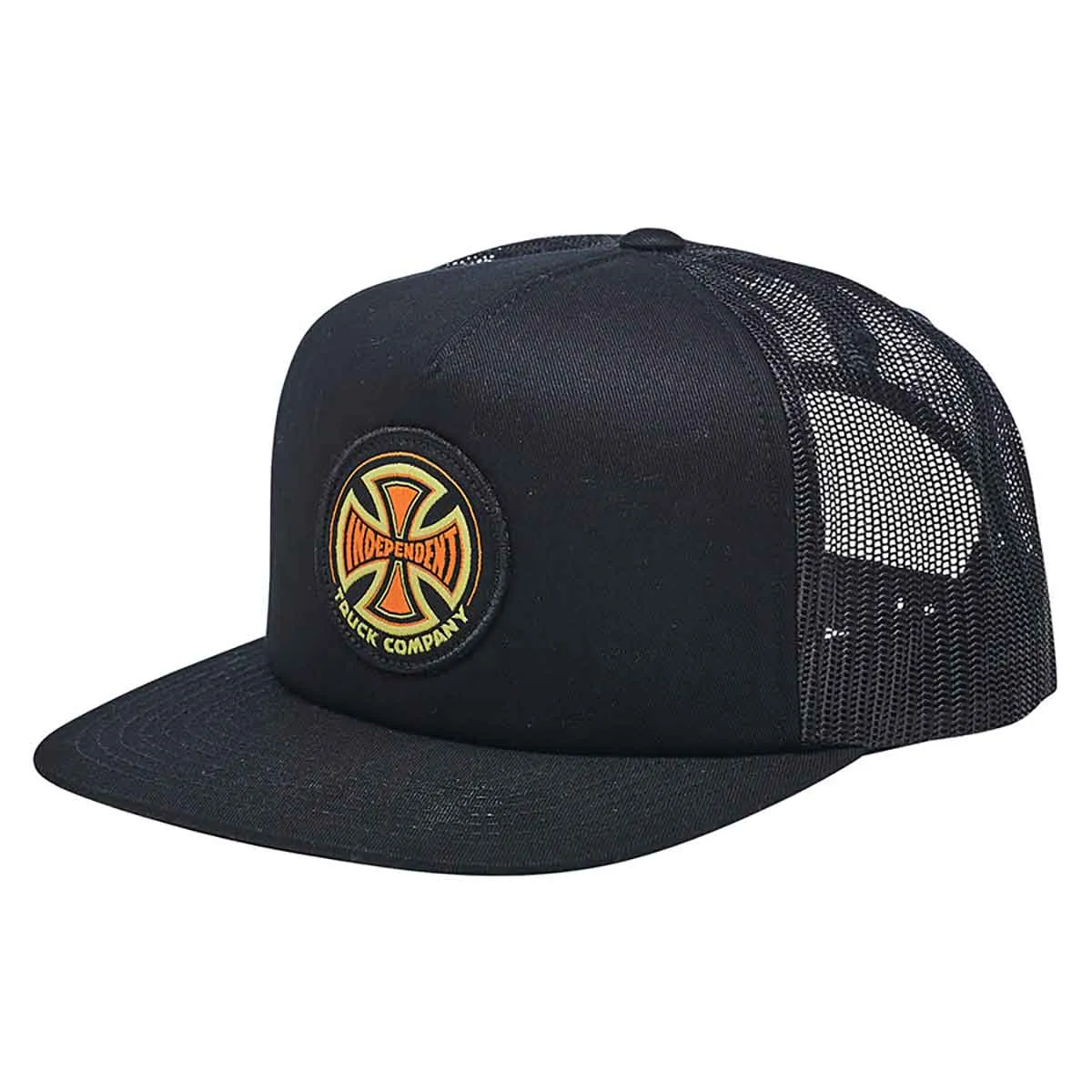 INDEPENDENT MESH TRUCKER 78 CROSS BLACK
