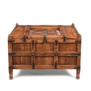 Indian Stick Box Chest From Jaisalmer - Ca 1920