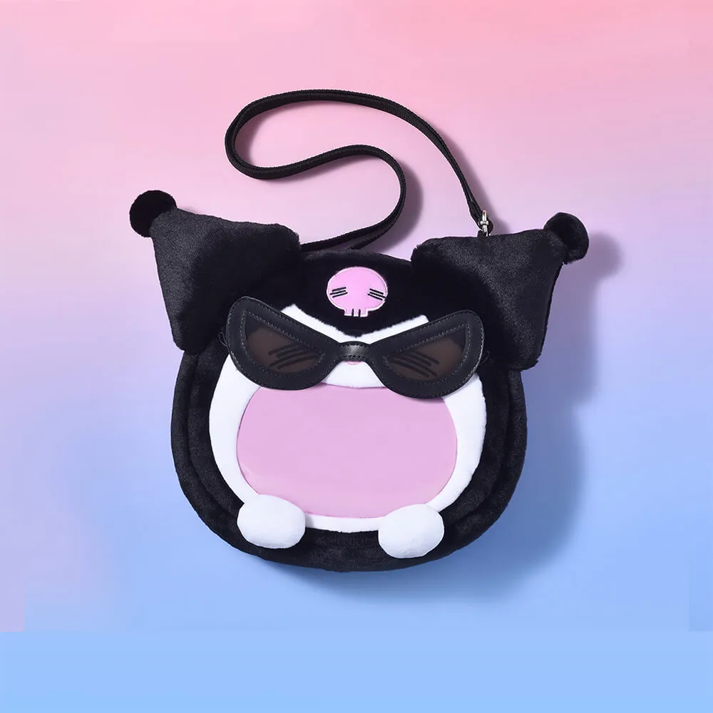 Kuromi Thrilled Plushie Ita Bag - Mini, Small, Large