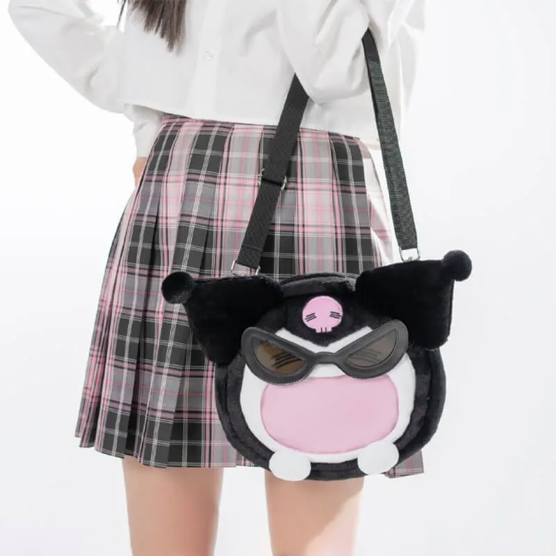 Kuromi Thrilled Plushie Ita Bag - Mini, Small, Large