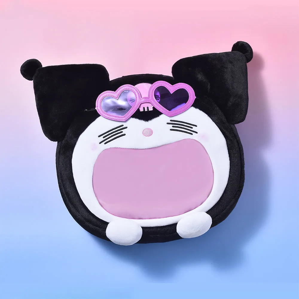 Kuromi Thrilled Plushie Ita Bag - Mini, Small, Large