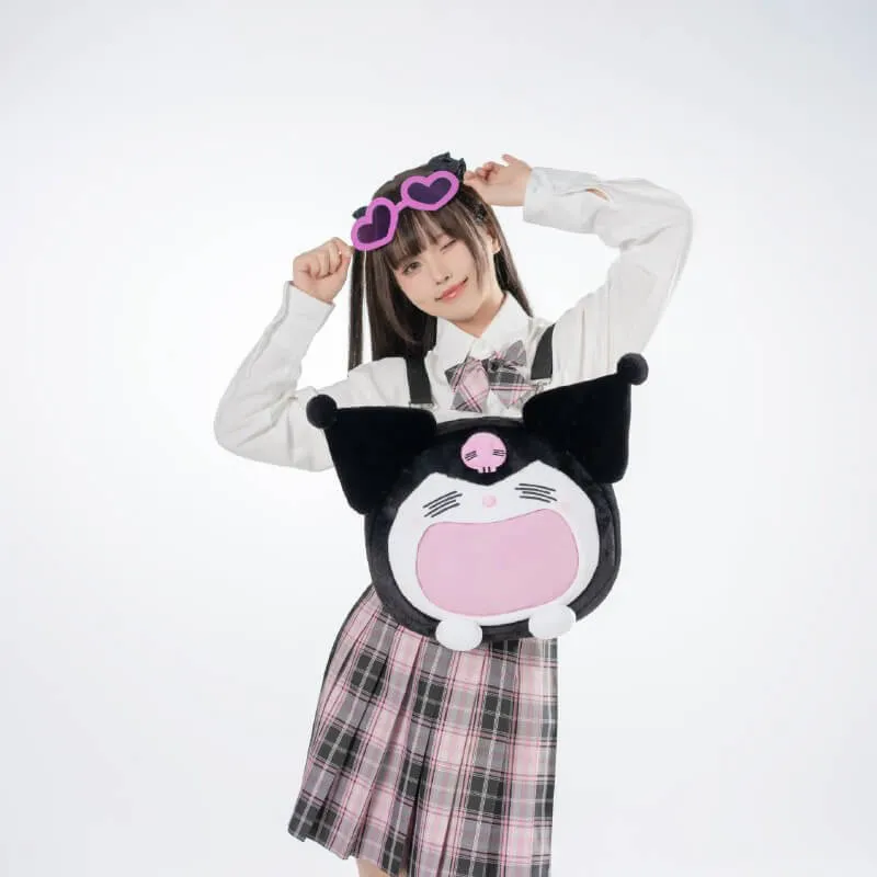 Kuromi Thrilled Plushie Ita Bag - Mini, Small, Large