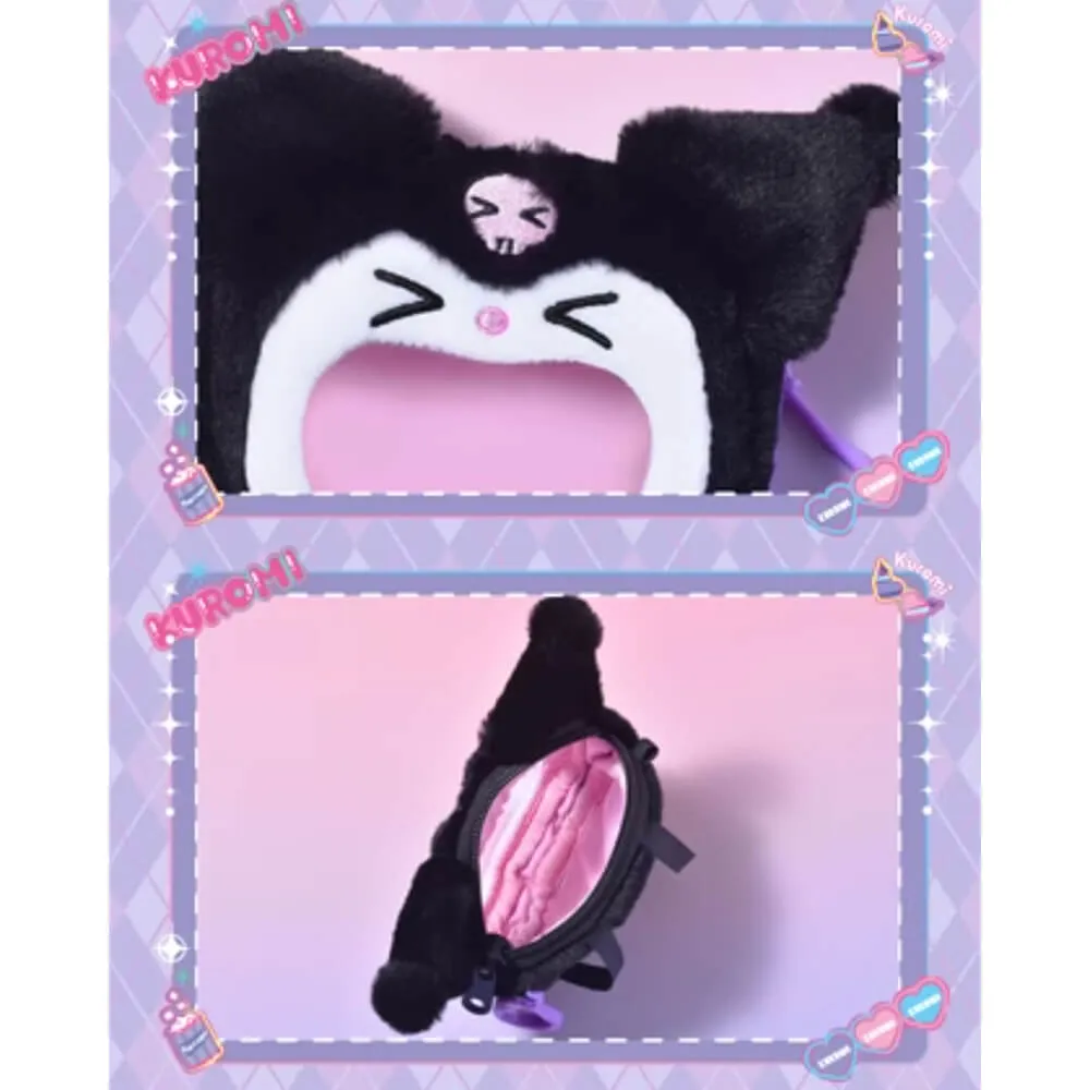 Kuromi Thrilled Plushie Ita Bag - Mini, Small, Large