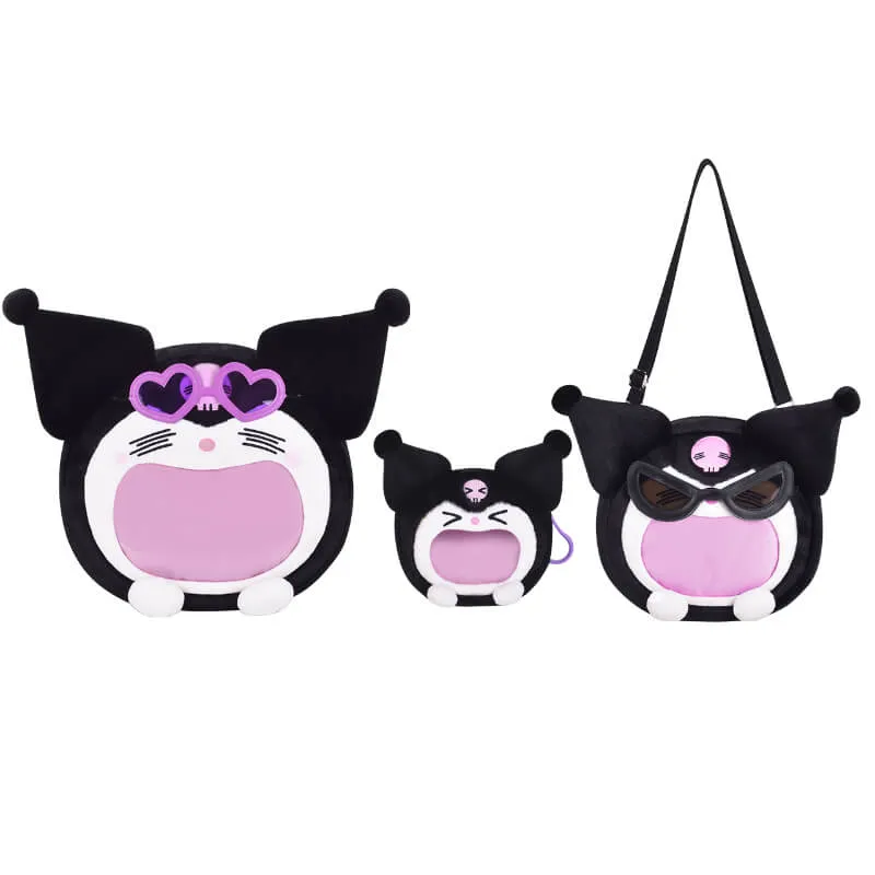 Kuromi Thrilled Plushie Ita Bag - Mini, Small, Large