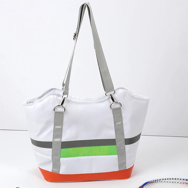 Large Capacity Tennis Pickleball Racket Bag Tote Shoulder Purse