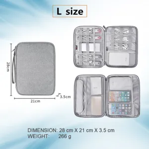 Leihou61 Data Cable Organizing Bag
