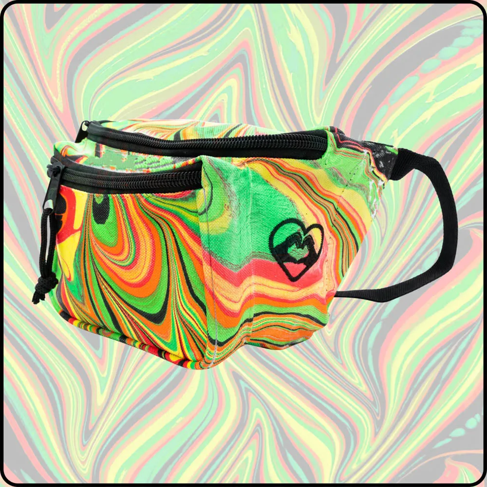 Line'Osuar RGB Hydro-Dipped Fanny Pack