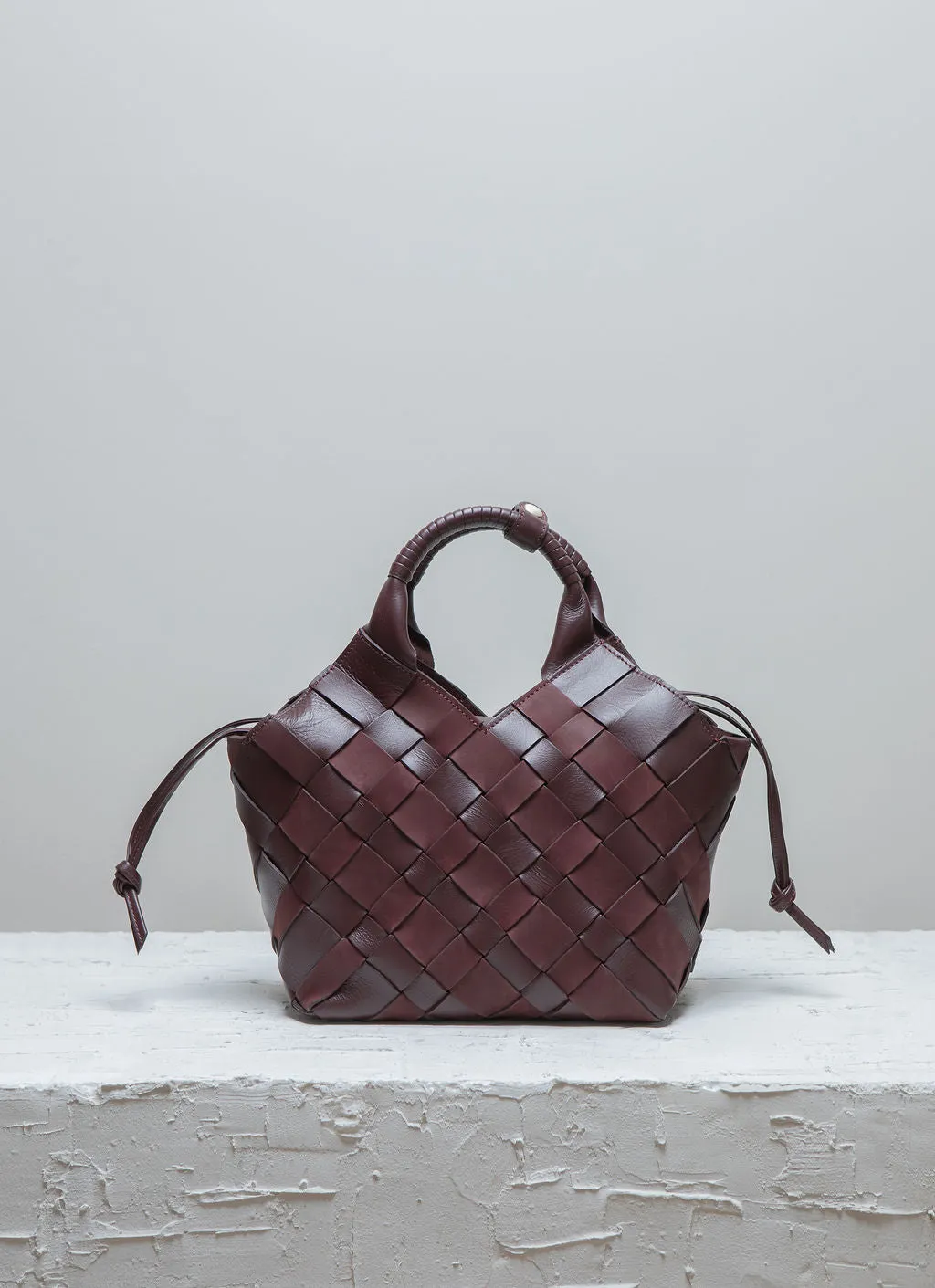 MISU Dark Maroon Mix Shoulder bag