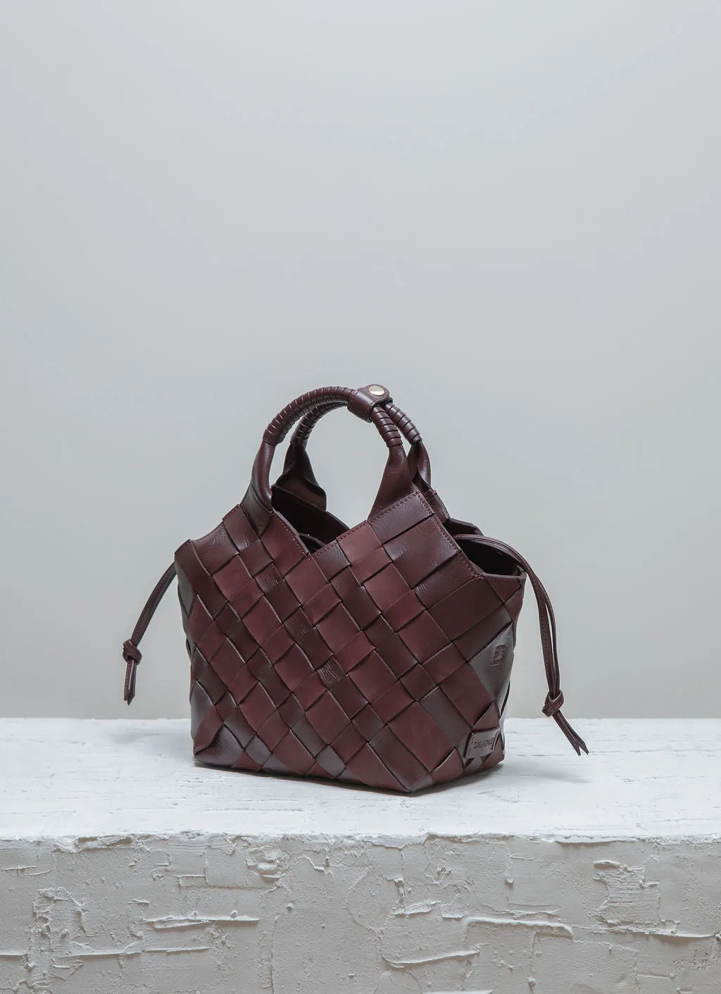 MISU Dark Maroon Mix Shoulder bag