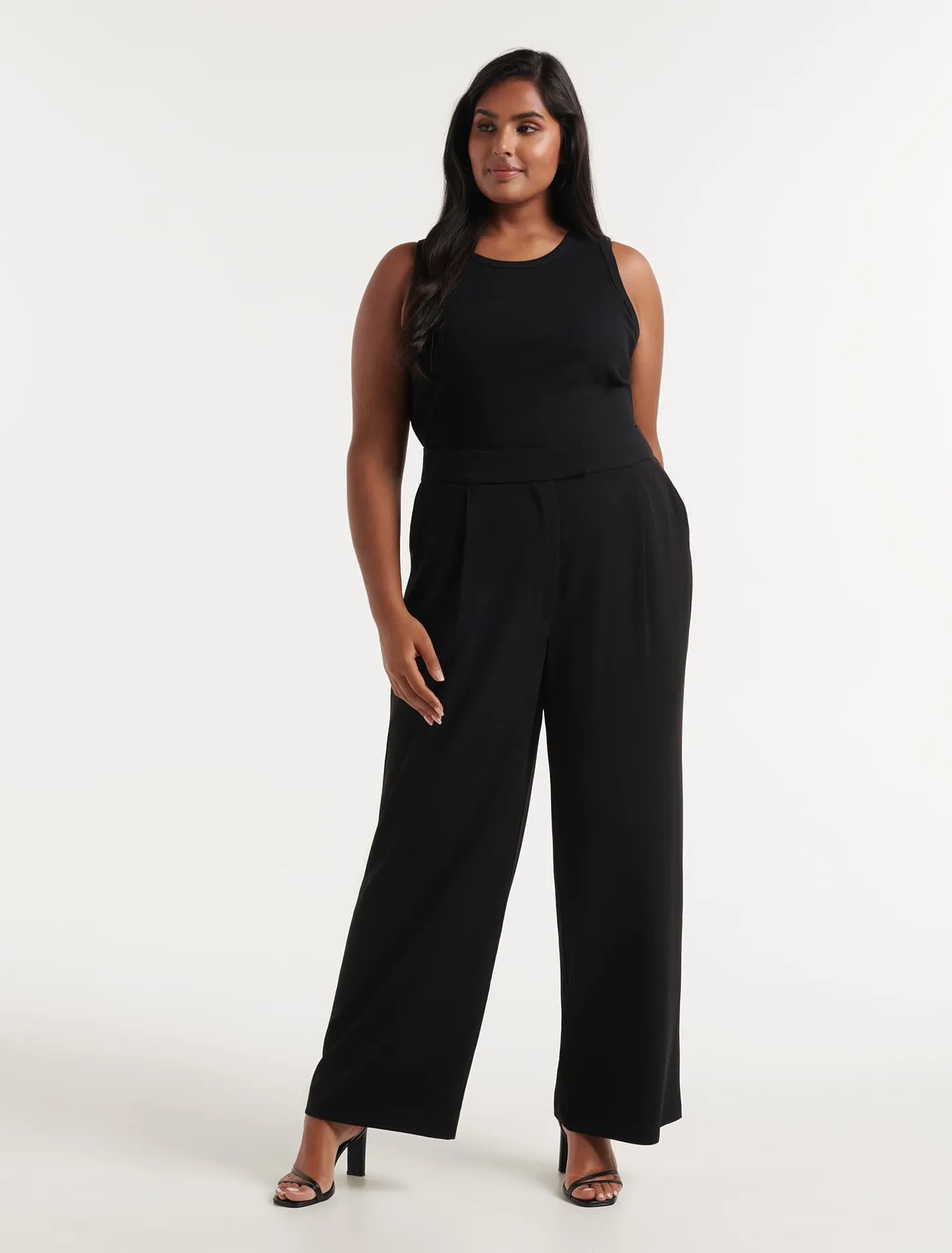 Nylah Curve Wide Leg Pants