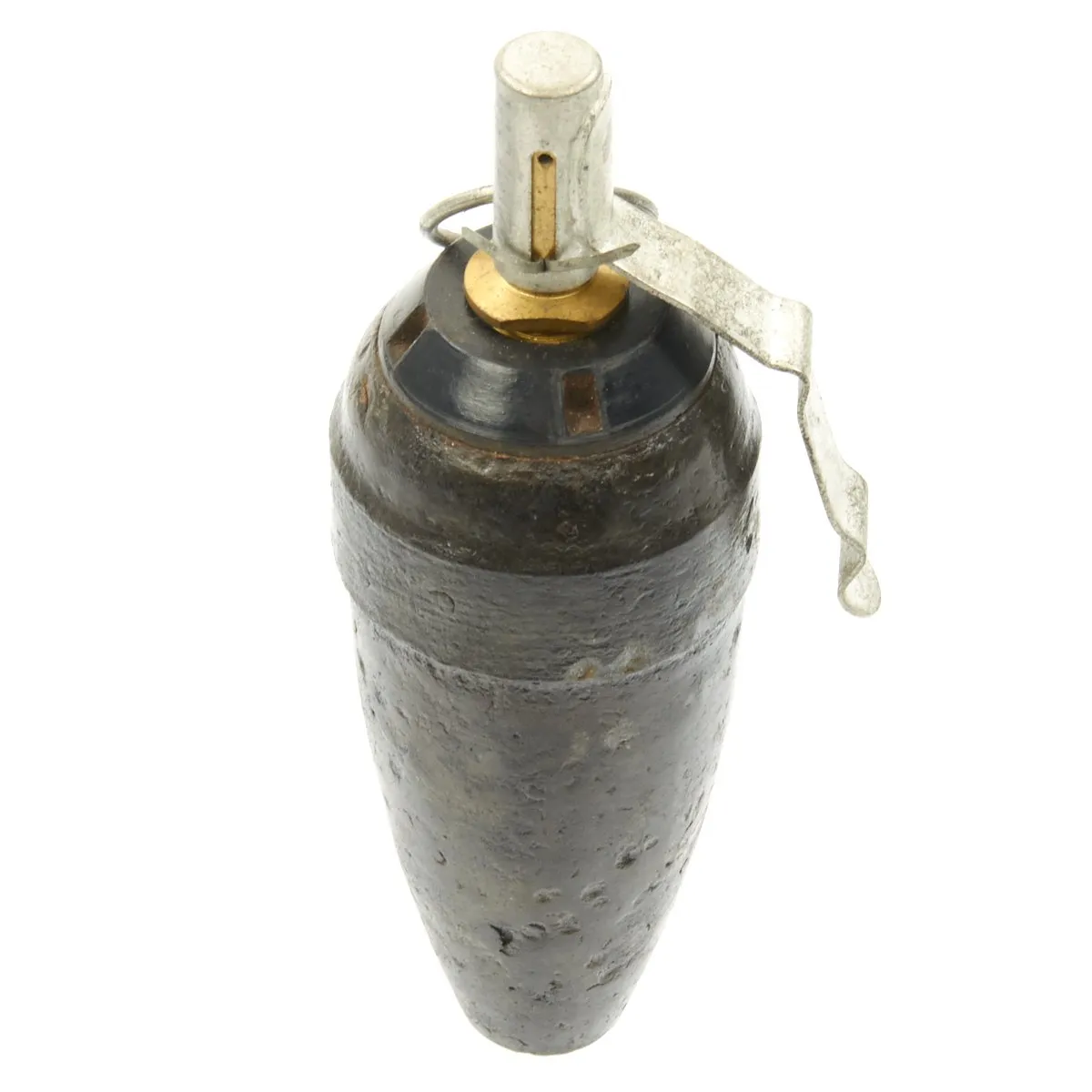 Original Finnish Winter War Russian 50mm Mortar Round Converted Hand Grenade - Inert