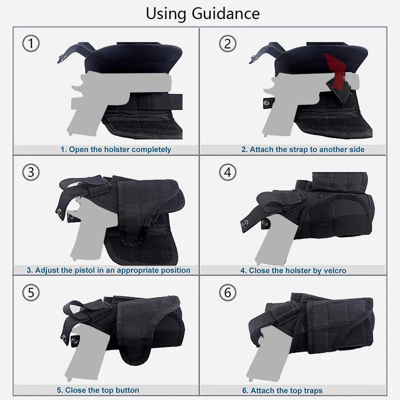 Outdoor Tactical Leg Bag Camouflage Color Durable Oxford Holster