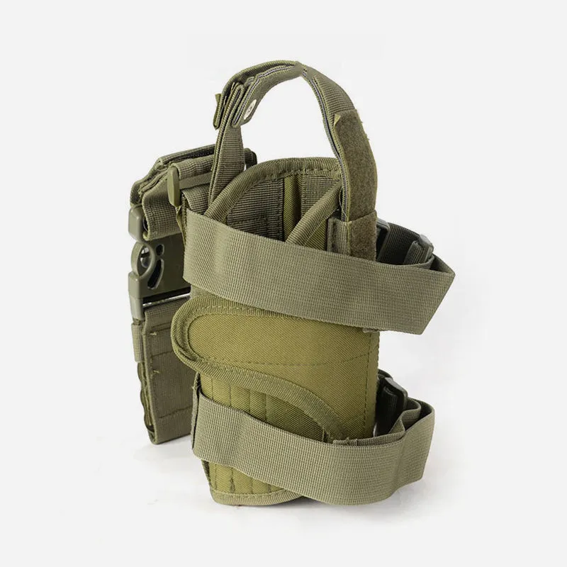 Outdoor Tactical Leg Bag Camouflage Color Durable Oxford Holster