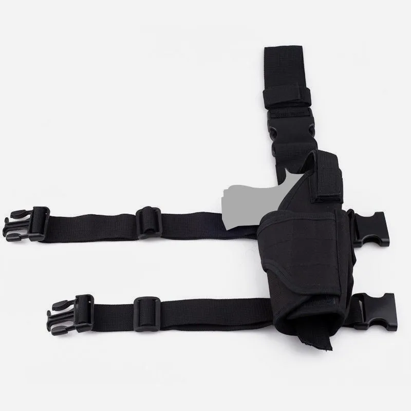 Outdoor Tactical Leg Bag Camouflage Color Durable Oxford Holster