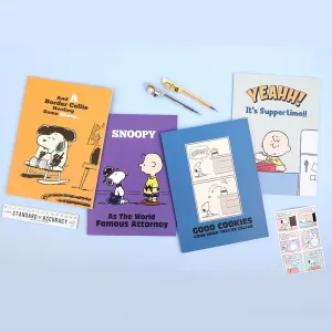 Peanuts Snoopy 7mm Ruled Notebook