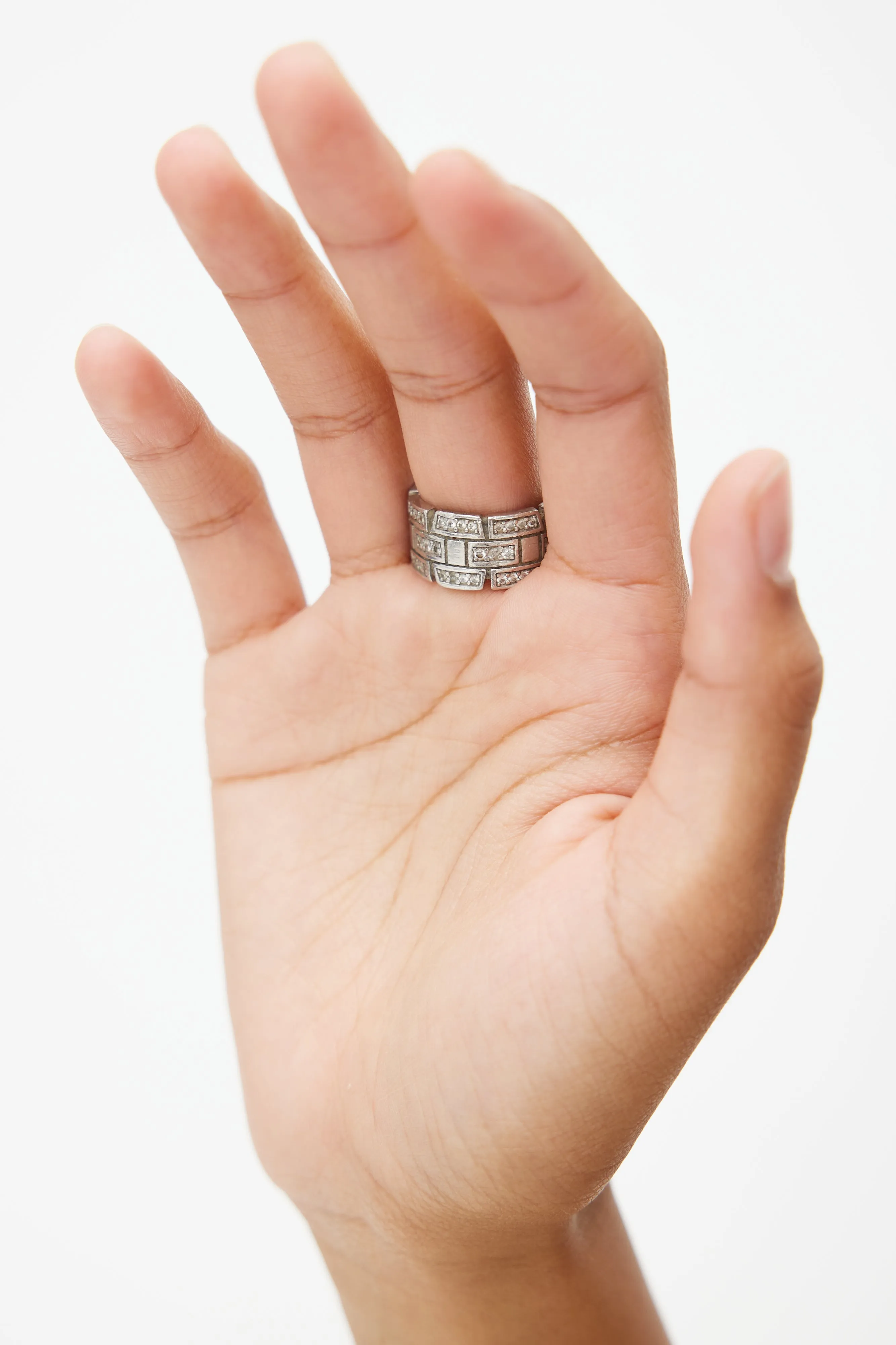 Platinum Diamond Band Ring