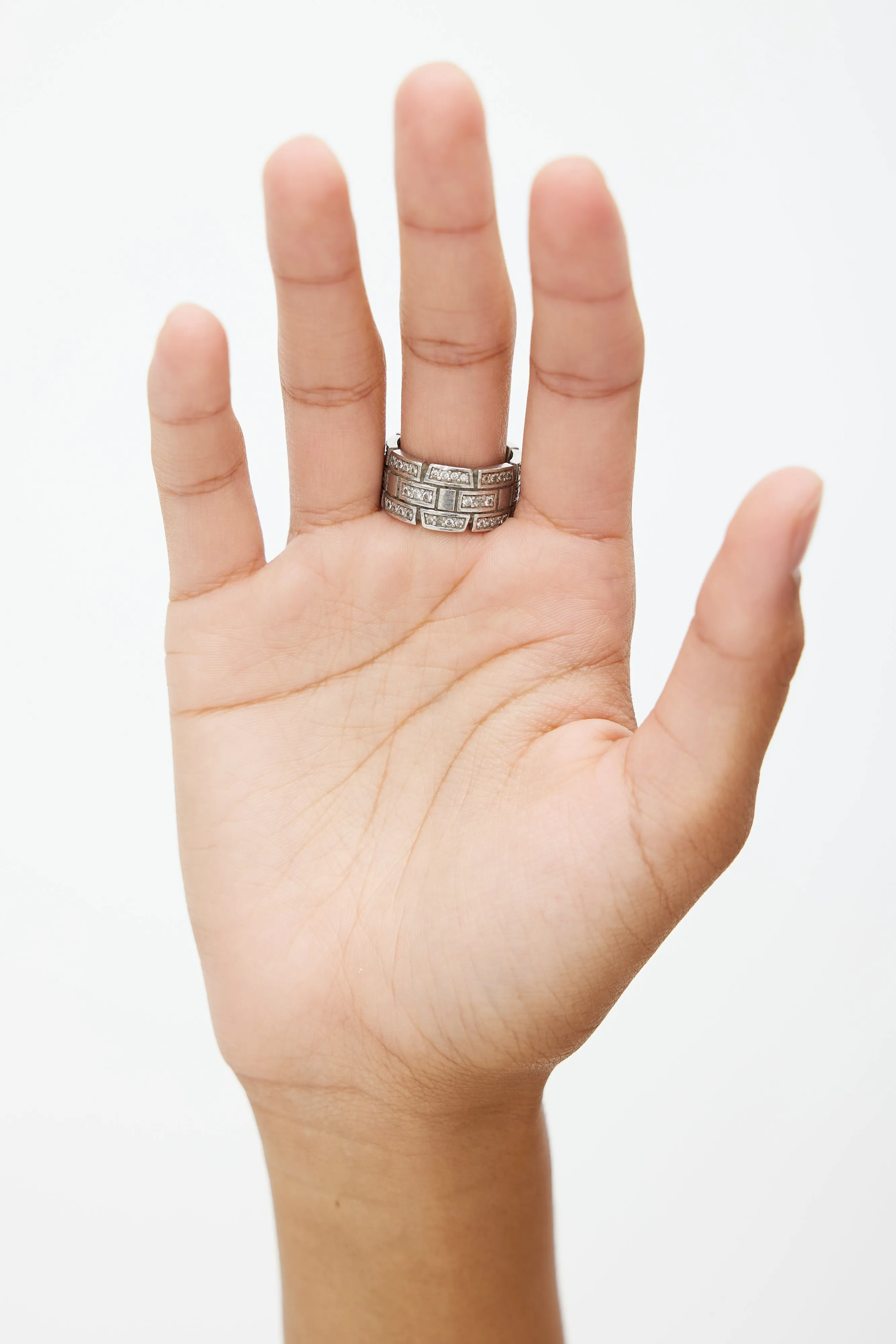 Platinum Diamond Band Ring