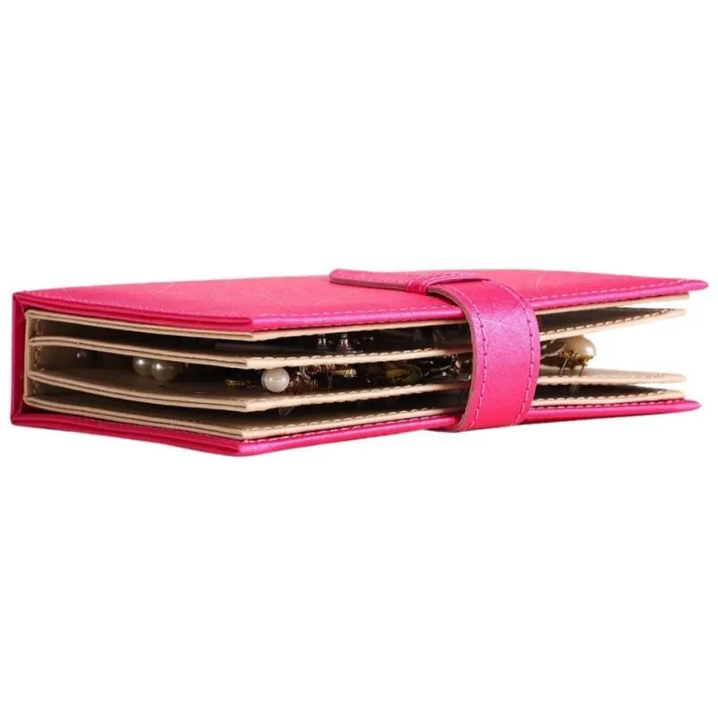 Portable Earrings Book Organizer