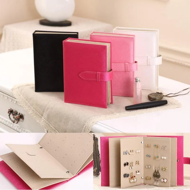 Portable Earrings Book Organizer