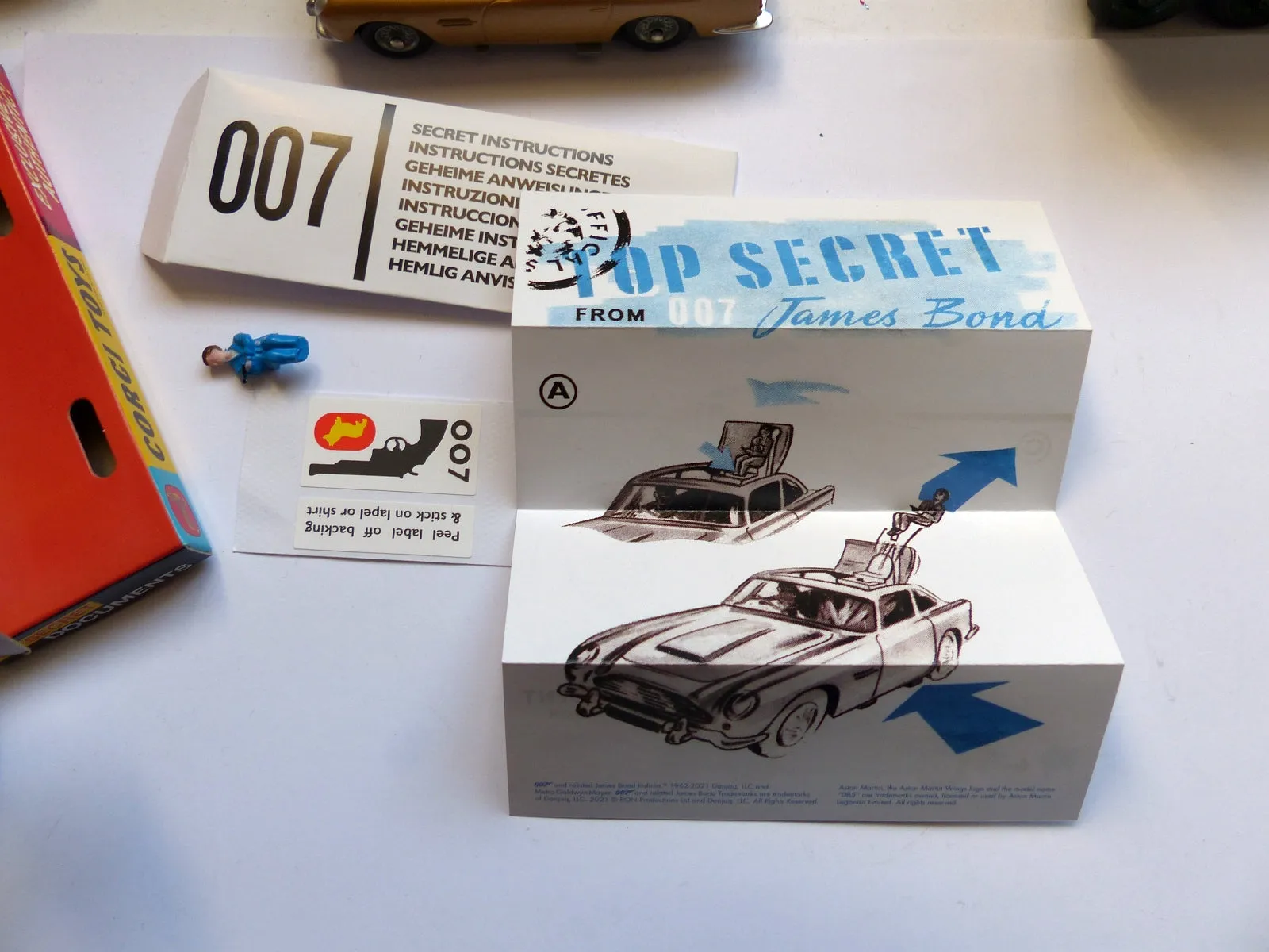 R261 James Bond Aston Martin DB5 - 2022 first reissue