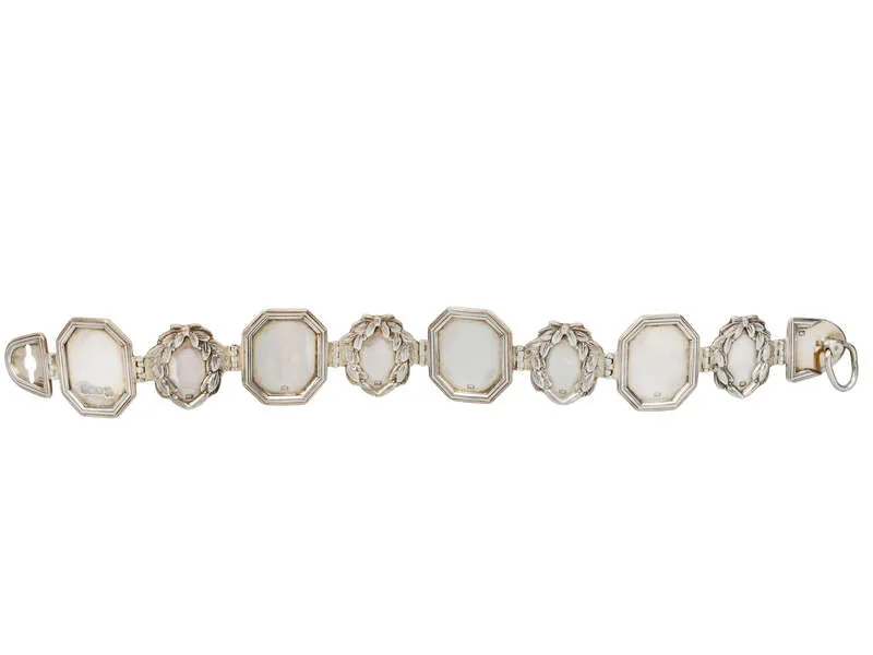 Regal Canine - Solid Sterling Silver Antique Dog Collar