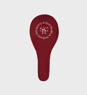 SRHWC Tennis Bag - Merlot/White